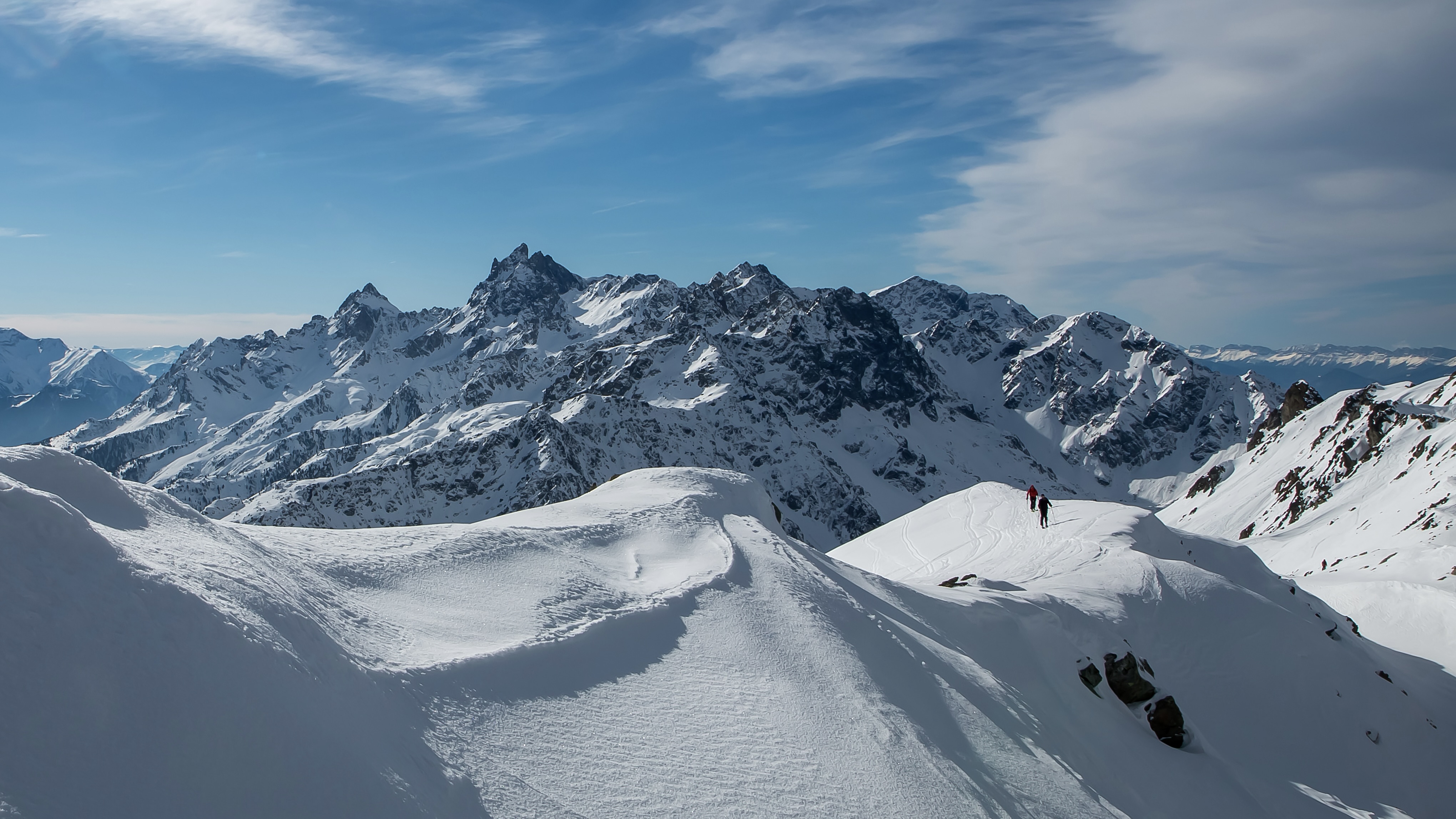 Randonnée en raquettes dans les Alpes du Sud
